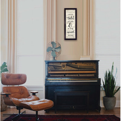 Hug Around the Neck Framed Wall Art for Living Room, Home Wall Decor by Cindy Jacobs, Black Frame