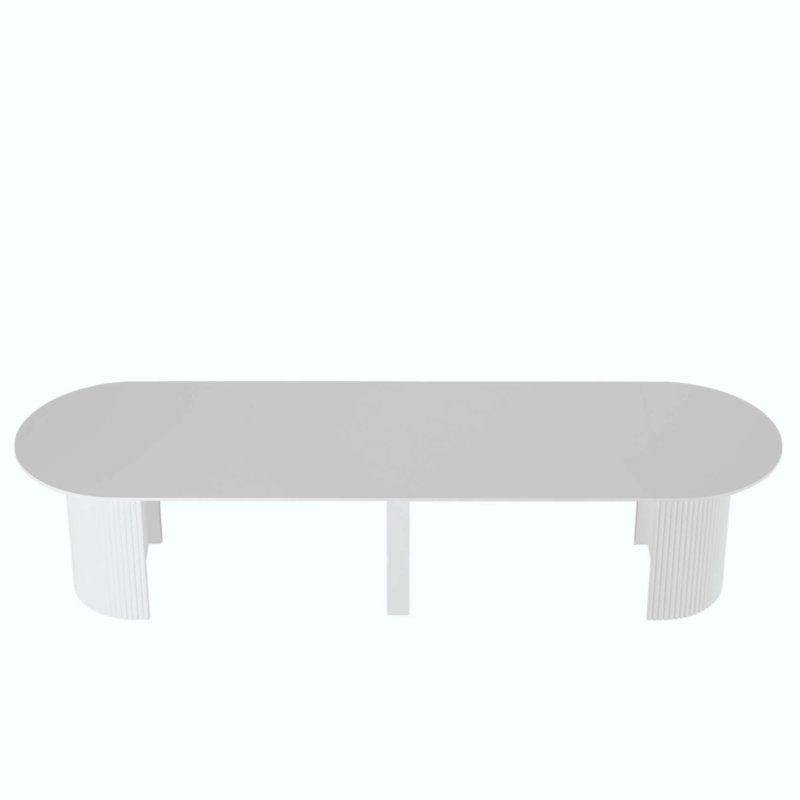 Table de salle à manger extensible pliable pour 1 à 10 personnes, console multifonctionnelle en bois extensible