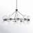Delmy 24 - Light Dimmable Wagon Wheel Chandelier
