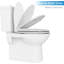 Siège de toilette rond 17 po à fermeture en douceur et à fermeture rapide-120320093