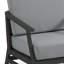 Ensemble de patio extérieur en teck pour deux personnes avec coussins et table d'appoint Polett-1789999647-1789999640