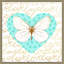 «Butterfly Love (Blue) (Square)» par Jodi - impression-282650537-282650538