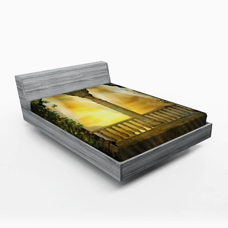 Microfiber Fitted Sheet, Queen Fitted Sheet