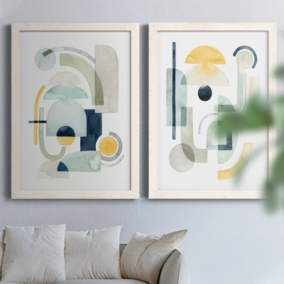 " Planetary Shift I " 2 - Pieces Painting Print