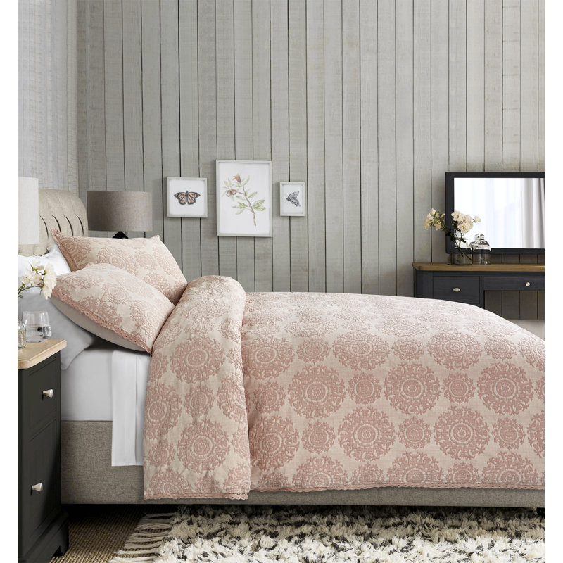 McKinley Duvet Set, Quartz, Twin Duvet Cover + 1 Sham