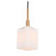 Luminaire suspendu carré 1 lumières Thiede-884797478-881431816
