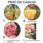 Hortensias dans le jardin printanier I - hydrangées, art mural-1395690029-1395690023-1395690020