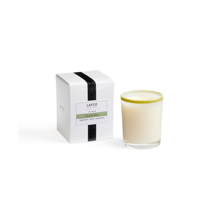 Bougie votive Maison et Home Feu de Bois