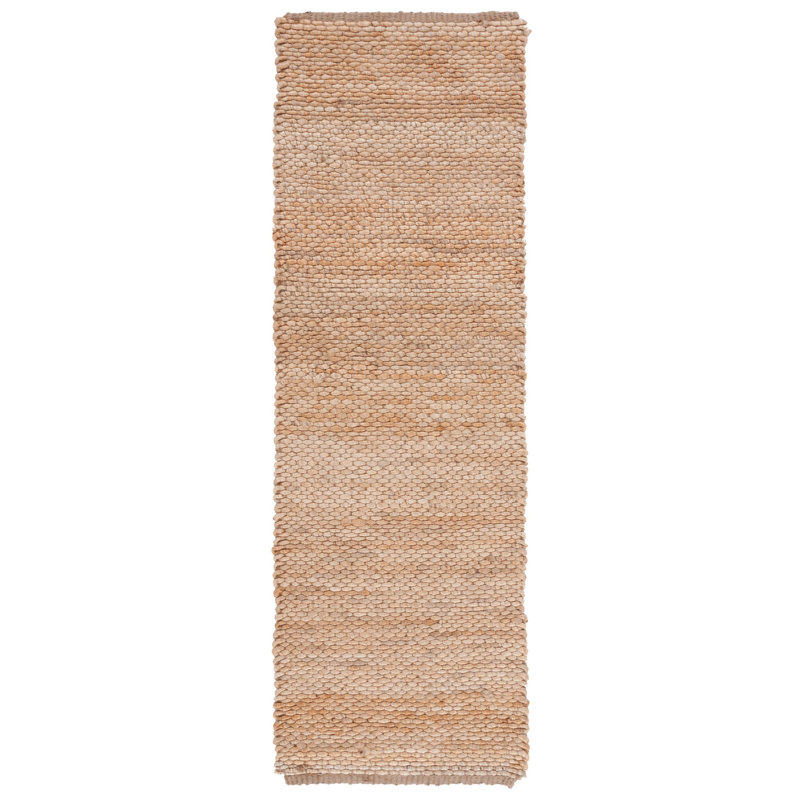 Handmade Jute/Sisal Natural Rug, Runner 2'6" x 8'