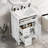 24" Bathroom Vanity Cabinet With Ceramic Sink-787265198