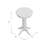 Adelaida 30.25" L Round Solid Wood Table-554832984