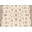 Tapis ivoire noué à la main de conception unique 5 pi 1 po x 7 pi 3 po New Age