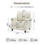 Fauteuil en similicuir Amarius-1109081931