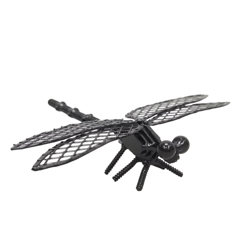 Libellule artisanale en métal 4 x 4 x 1 po Fixtureisplays® 4D66901CF5364CAE8967D7B51CFDBFDA