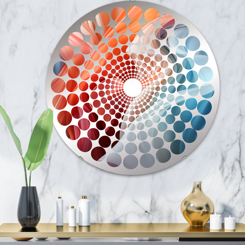 Dathel Circle Mirror, 31.4" x 31.4"