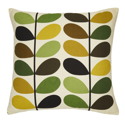 Multi Stem Fern/Ochre MF 50x50cm Cushion