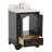 Loughlam 24'' Single Bathroom Vanity with Top-879491824-890766614