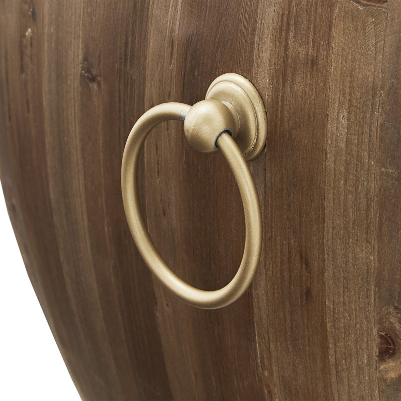 Almus End Table, Natural