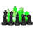 Green/White/Black is out of stock selected