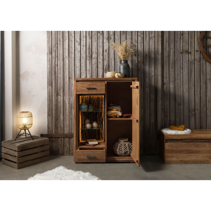 BARK 88cm W 2 - Drawer Chest of Drawers