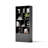 Achnas 70" H x 31" W Storage Bookcase with 10 Cubes and 2 Doors-830444051