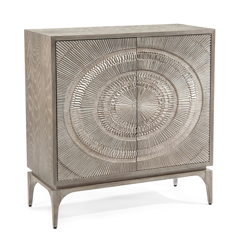 Cosmos Solid Wood Accent Cabinet
