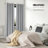 Lythrodontas Faux Linen Total Blackout Curtain Panels-75185243-75185237