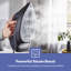 Geepas 2400W Steam Iron – 2 in 1 Dry & Wet Steam Iron - Adjustable Temperature Control, Ceramic Soleplate - Dry/Steam/Burst of Steam/Vertical Steam Function, 150g Steam Boost - 2 Years Warranty-87937342-124324204