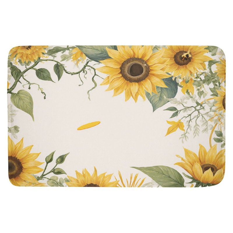 Tapis pour salle de bain Sunflower