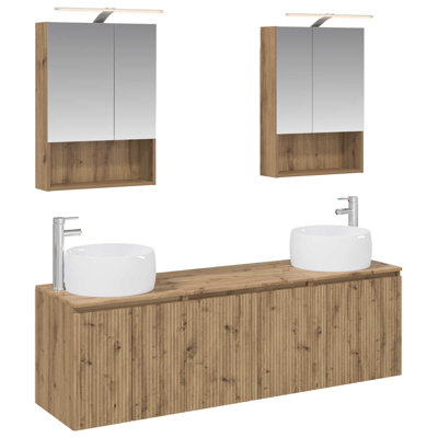 Vanity & Mirror Set