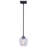 1 - Light Black Single Pendant