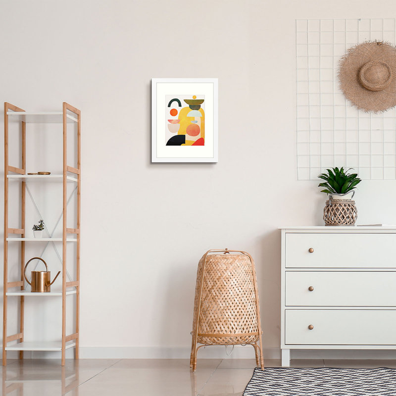 Cadres muraux Dreketi, 12 po x 16 po emmêlé à 8,5 po x 11 po, Blanc
