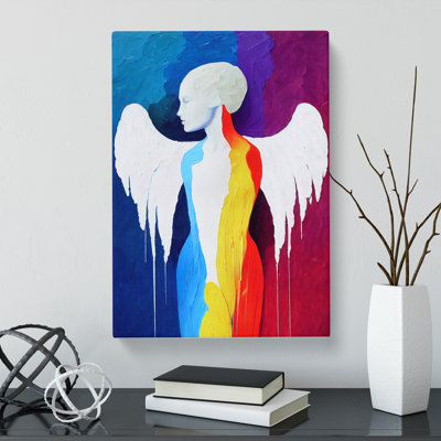 Angel Palette Knife Vol.2 - Wrapped Canvas