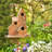 Large Copper Colored Multi-Birdhouse Stakes