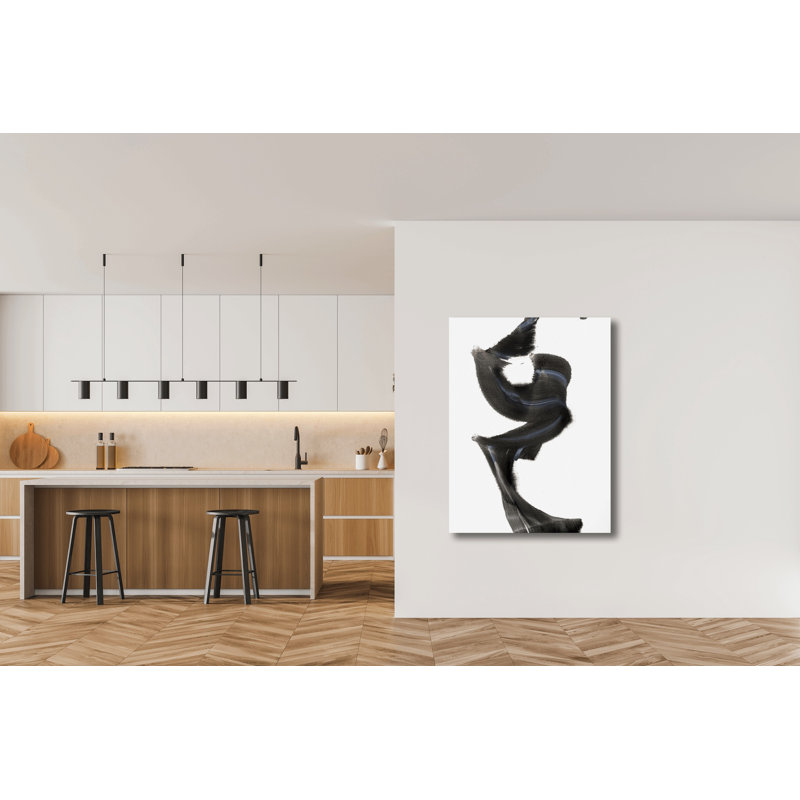 Silhouette I - Artist Enhanced Canvas Print, 24" H x 20" W x 1" D, Unframed Canvas