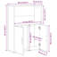Shevetta 85cm H x 60cm W Bookcase-1699956552