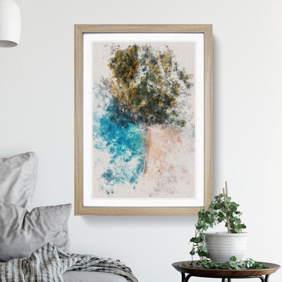 Forest Beach - Picture Frame Painting