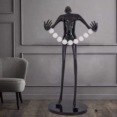 Lampe sur pied créative art moderne