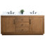 Ensemble de meuble-lavabo autoportant à double cuve 72 po avec plateau en marbre Avignon-93982837-114248493-121607143