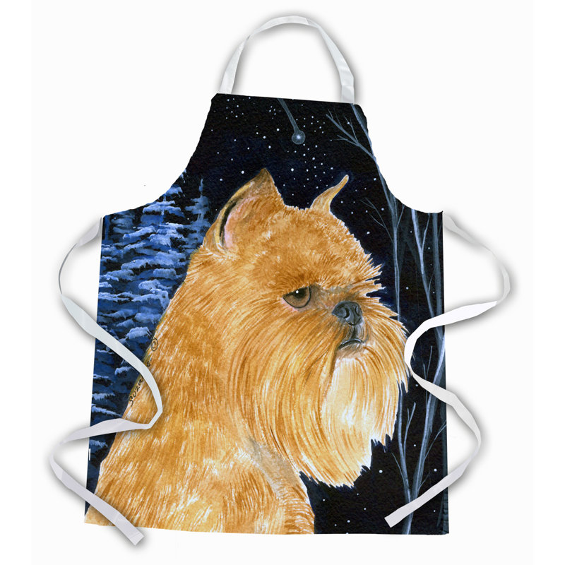 No Pattern Bib Apron