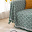 Housse géométrique pour canapé à coussins en T Boho