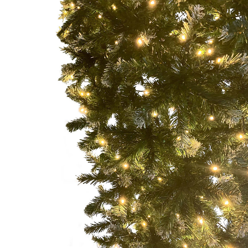 Arbre de Noël vert 7,4 pi envers