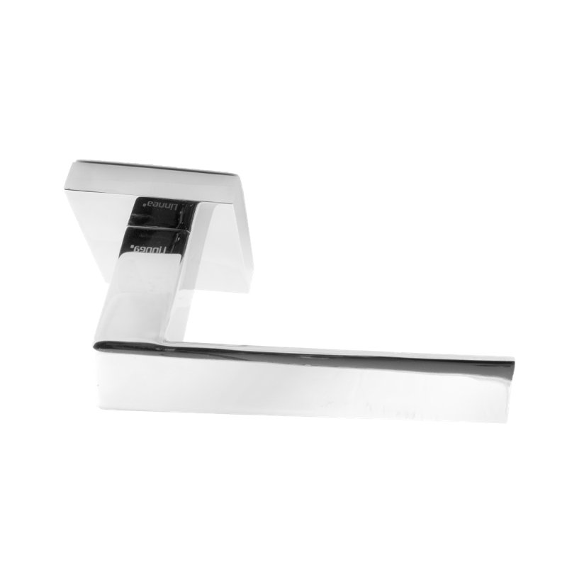 Single Dummy Door Lever Set, Polished Stainless Steel, Right