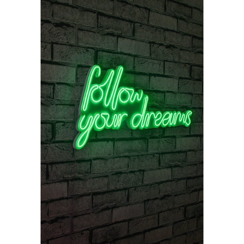 Bande lumineuse néon flexible à DEL, étanche IP67, couleur verte, 23,6 po x 12,6 po x 0,8 po | Gabarit en mousse de PVC, adaptateur 12 V CC, longueur totale de 375 cm | Système de fixation murale facile, parfait pour la décoration intérieure et les fêtes