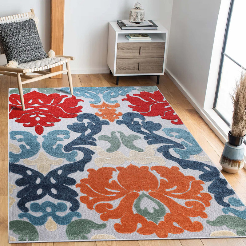 Tapis intérieur / extérieur Lowell, Rectangle 4pi x 6 pi