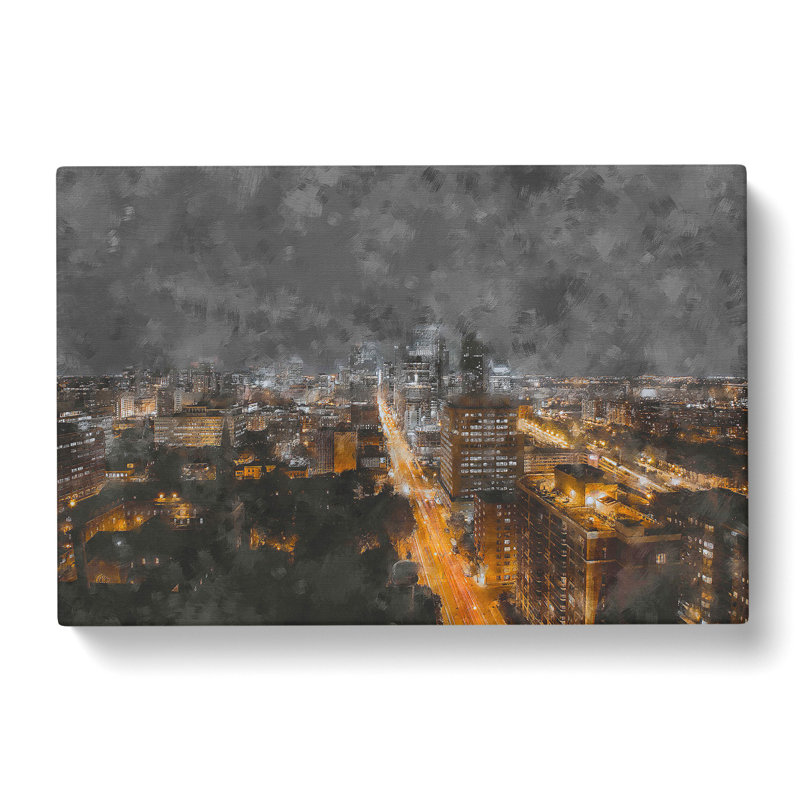 Montreal Skyline Vol.3 - Wrapped Canvas, 35cm H x 50cm W x 3cm D