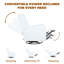 Fauteuil inclinable, pivotant, inclinable et luxueux avec fauteuil lombaire Cutlor-2093321532