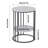Alkis Side Table with Storage