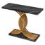 Table console dorée de 39 pouces