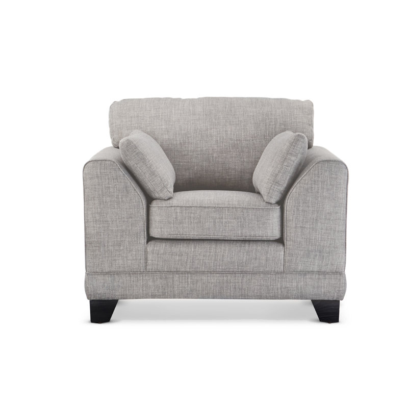 Aadil Upholstered Armchair, Mist